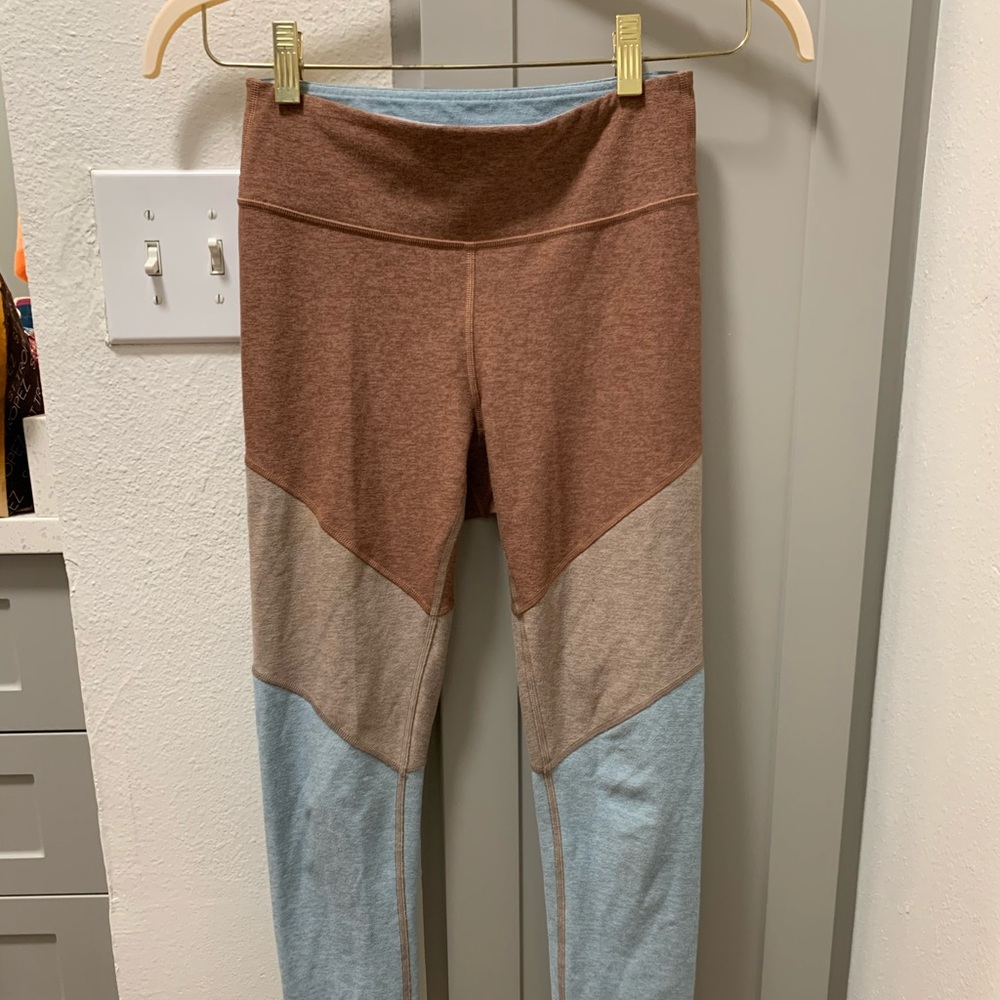 OUTDOOR VOICES tri-tone leggings